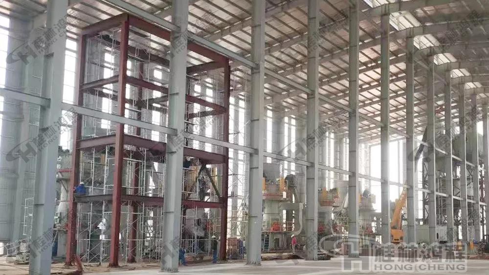 桂林鴻程001號磨粉機(jī)生產(chǎn)線EPC項目總包超細(xì)立磨 桂林鴻程001號磨粉機(jī)生產(chǎn)線EPC項目總包超細(xì)立磨